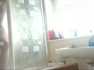 Tiener vriendin naakt het nemen douche