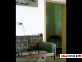 Indisch desi politie man genieten met zijn gf in thuis door pornraja