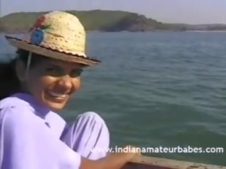 Indické amatérske babes hardcore jebanie na pláž: xxx film 28