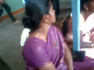 Σατέν μετάξι saree θεία, ελεύθερα ινδικό βρόμικο ταινία ταινία vid 61